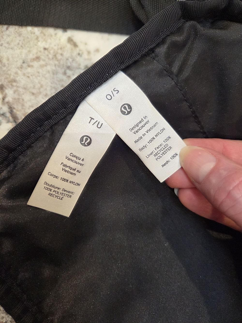 lululemon 2L Black Crossbody Bag - Picture 3 of 13